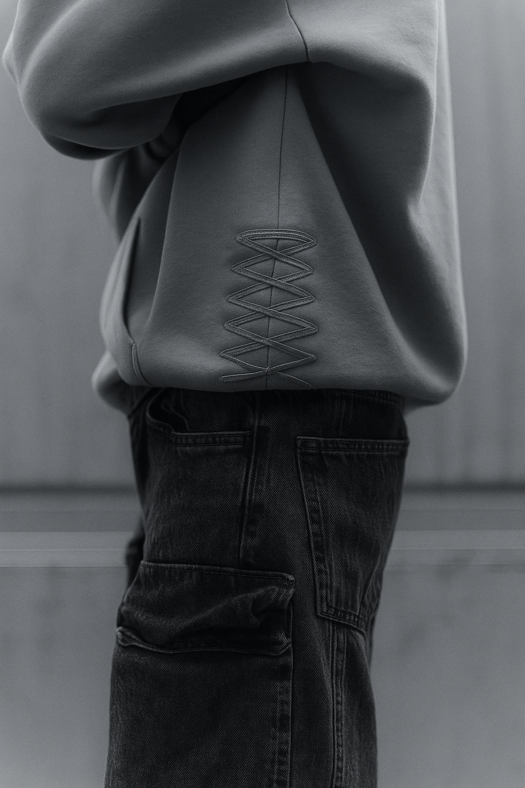 "Adjustable VBC" Hoodie - Dark Edition